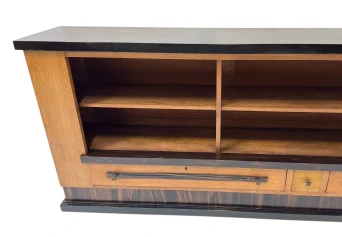 Art Deco Modernist Credenza or Bookcase by Hendrik Wouda for Pander, 1924